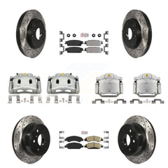 Transit Auto KCD-100824N Disc Brake Kit for 2007-2008 Cadillac Escalade, Cadillac Escalade ESV, Cadillac Escalade EXT & more - Front and Rear product image