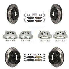 Transit Auto KCD-100829N Disc Brake Kit for 2016 Chevrolet Suburban - Front and Rear product image