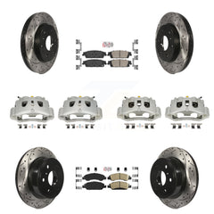 Transit Auto KCD-100830N Disc Brake Kit for 2016 Chevrolet Suburban - Front and Rear product image