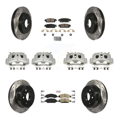 Transit Auto KCD-100831N Disc Brake Kit for 2016 Chevrolet Suburban - Front and Rear product image