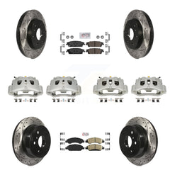 Transit Auto KCD-100832N Disc Brake Kit for 2016 Chevrolet Suburban - Front and Rear product image