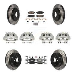 Transit Auto KCD-100834N Disc Brake Kit for 2016 Chevrolet Suburban - Front and Rear product image