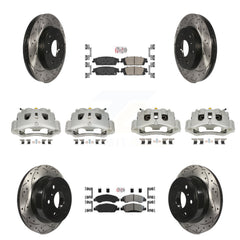 Transit Auto KCD-100836N Disc Brake Kit for 2016 Chevrolet Suburban - Front and Rear product image