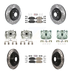 Transit Auto KCD-100861N Disc Brake Kit for 2017-2022 Honda CR-V - Front and Rear product image