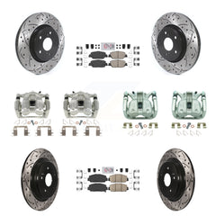 Transit Auto KCD-100862N Disc Brake Kit for 2017-2022 Honda CR-V - Front and Rear product image
