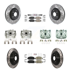 Transit Auto KCD-100864N Disc Brake Kit for 2017-2022 Honda CR-V - Front and Rear product image
