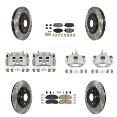 Transit Auto KCD-100865N Disc Brake Kit for 2014-2020 Dodge Journey - Front and Rear product image