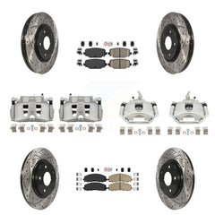 Transit Auto KCD-100866N Disc Brake Kit for 2014-2020 Dodge Journey - Front and Rear product image