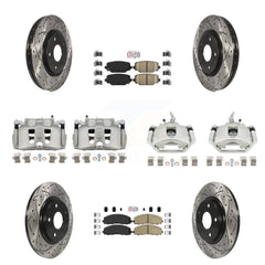 Transit Auto KCD-100867N Disc Brake Kit for 2014-2020 Dodge Journey - Front and Rear product image