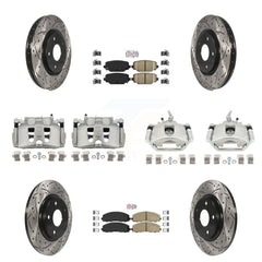 Transit Auto KCD-100870N Disc Brake Kit for 2014-2020 Dodge Journey - Front and Rear product image