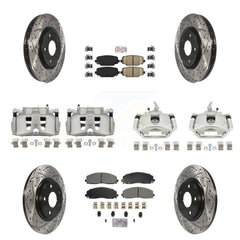 Transit Auto KCD-100873N Disc Brake Kit for 2014-2020 Dodge Journey - Front and Rear product image