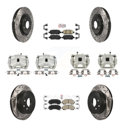 Transit Auto KCD-100884N Disc Brake Kit for 2014-2015 Nissan Rogue - Front and Rear product image