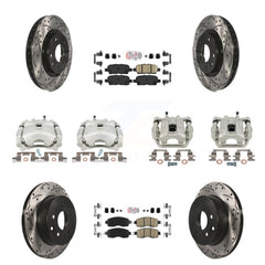 Transit Auto KCD-100887N Disc Brake Kit for 2015-2017 Nissan LEAF - Front and Rear product image