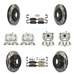 Transit Auto KCD-100890N Disc Brake Kit for 2015 Nissan LEAF - Front and Rear product image