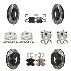 Transit Auto KCD-100892N Disc Brake Kit for 2015-2017 Nissan LEAF - Front and Rear product image