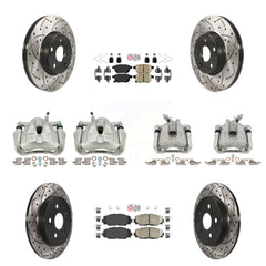 Transit Auto KCD-100901N Disc Brake Kit for 2009-2019 Toyota Corolla, Toyota Matrix, Pontiac Vibe - Front and Rear product image
