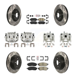 Transit Auto KCD-100907N Disc Brake Kit for 2008-2012 INFINITI EX35 - Front and Rear product image