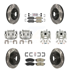 Transit Auto KCD-100909N Disc Brake Kit for 2008-2012 INFINITI EX35 - Front and Rear product image