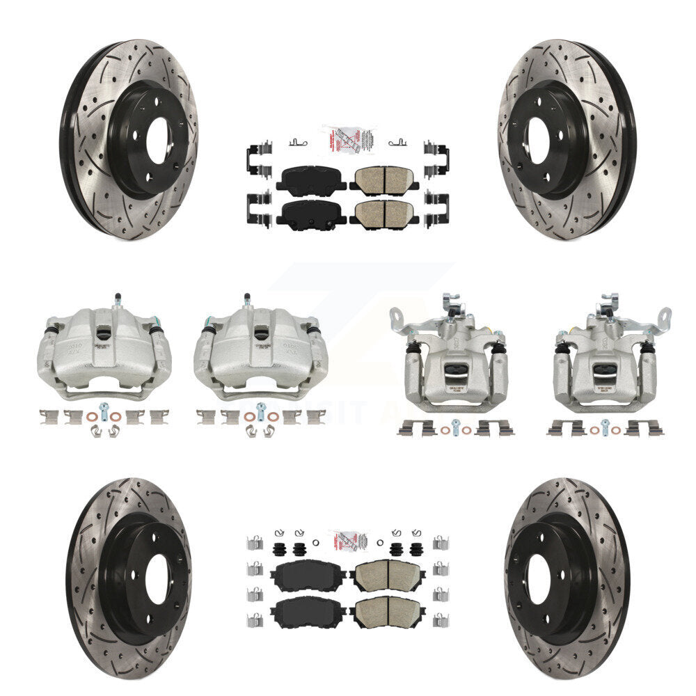 Transit Auto KCD-100918N Disc Brake Kit for 2014-2015 Mazda 6 - Front and Rear product image