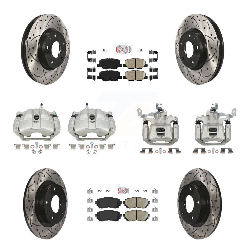 Transit Auto KCD-100919N Disc Brake Kit for 2014-2015 Mazda 6 - Front and Rear product image