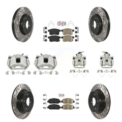 Transit Auto KCD-100924N Disc Brake Kit for 2013-2017 Honda Accord - Front and Rear product image