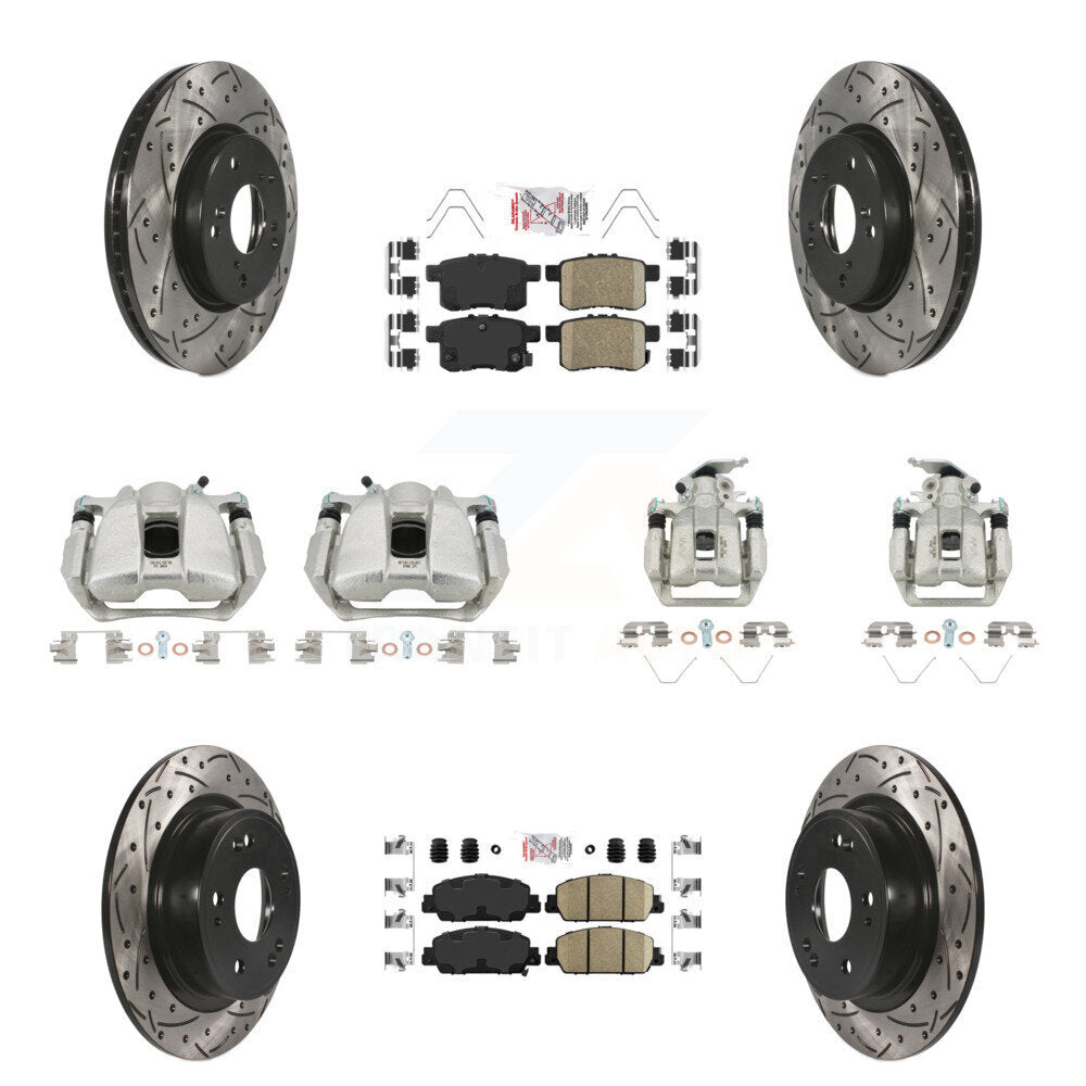 Transit Auto KCD-100926N Disc Brake Kit for 2013-2017 Honda Accord - Front and Rear product image