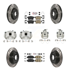 Transit Auto KCD-100927N Disc Brake Kit for 2013-2017 Honda Accord - Front and Rear product image