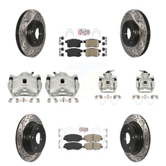 Transit Auto KCD-100928N Disc Brake Kit for 2013-2017 Honda Accord - Front and Rear product image