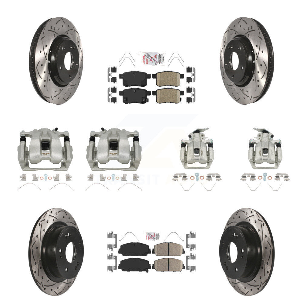 Transit Auto KCD-100934N Disc Brake Kit for 2016-2017 Honda Accord - Front and Rear product image