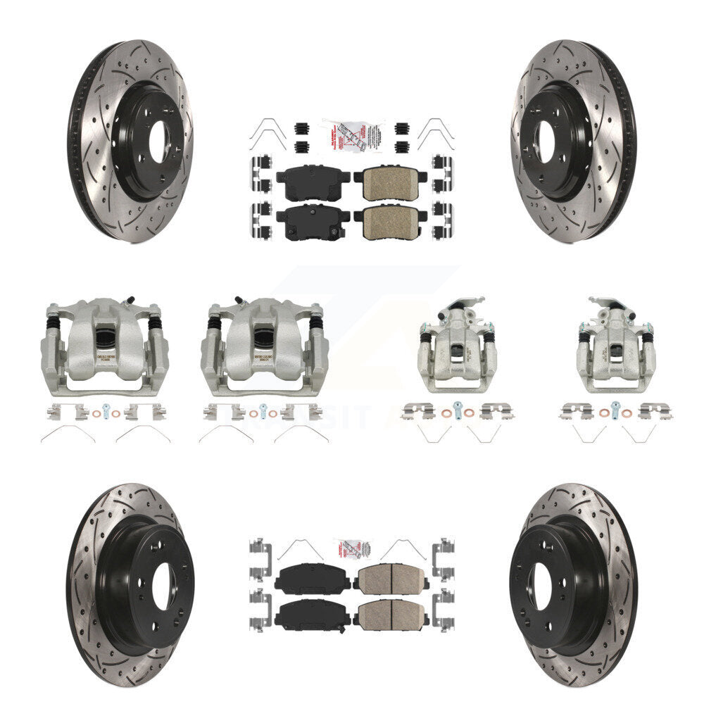 Transit Auto KCD-100935N Disc Brake Kit for 2016-2017 Honda Accord - Front and Rear product image