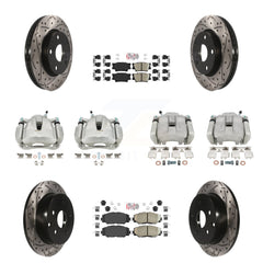 Transit Auto KCD-100947N Disc Brake Kit for 2014-2015 Toyota RAV4 - Front and Rear product image