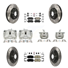 Transit Auto KCD-100956N Disc Brake Kit for 2013-2015 Mazda CX-5 - Front and Rear product image