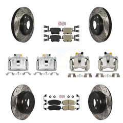 Transit Auto KCD-100965N Disc Brake Kit for 2012-2018 Chrysler 300, Dodge Charger - Front and Rear product image