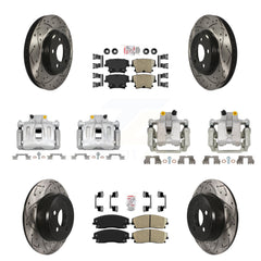 Transit Auto KCD-100966N Disc Brake Kit for 2012-2018 Chrysler 300, Dodge Charger - Front and Rear product image