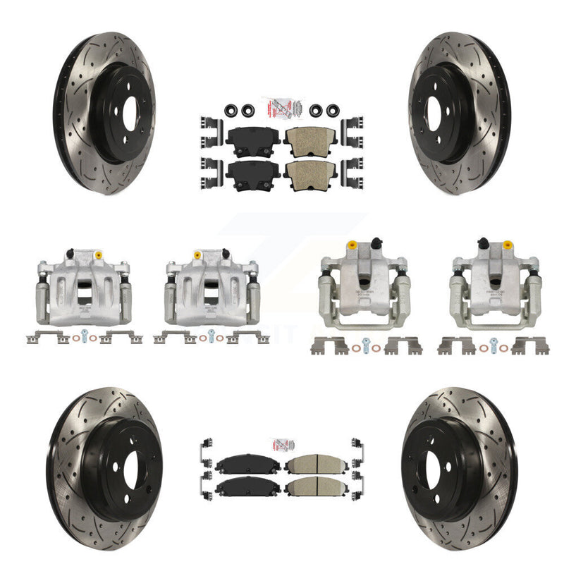 Transit Auto KCD-100972N Disc Brake Kit for 2006 Chrysler 300 - Front and Rear product image