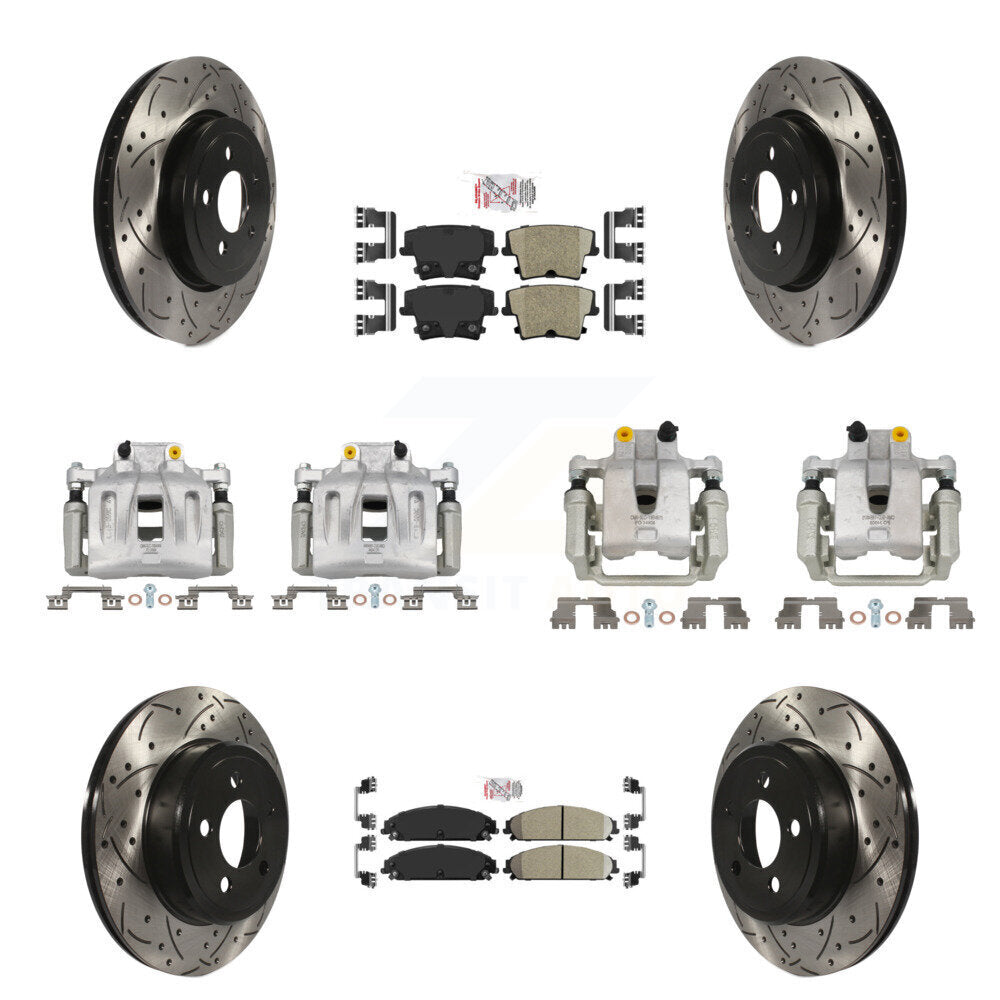 Transit Auto KCD-100973N Disc Brake Kit for 2006 Chrysler 300 - Front and Rear product image
