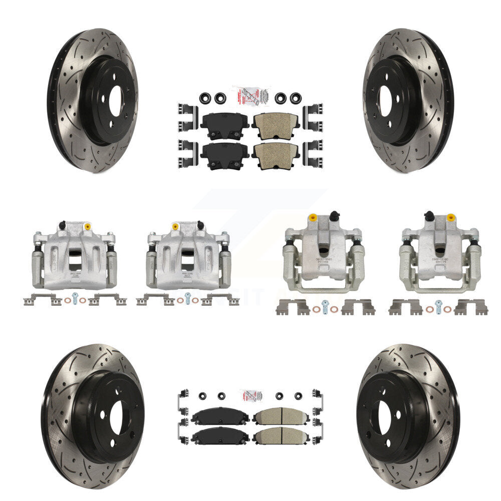 Transit Auto KCD-100974N Disc Brake Kit for 2006 Chrysler 300 - Front and Rear product image