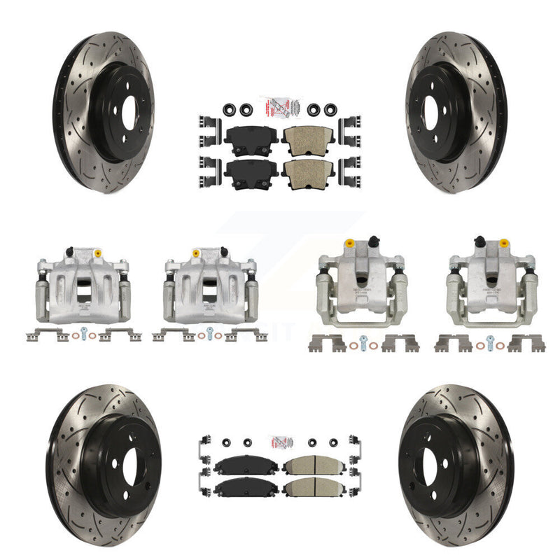 Transit Auto KCD-100974N Disc Brake Kit for 2006 Chrysler 300 - Front and Rear product image