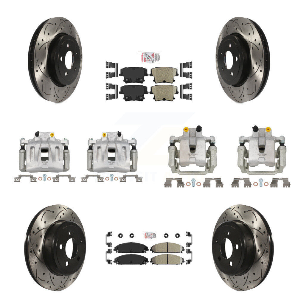 Transit Auto KCD-100975N Disc Brake Kit for 2006 Chrysler 300 - Front and Rear product image