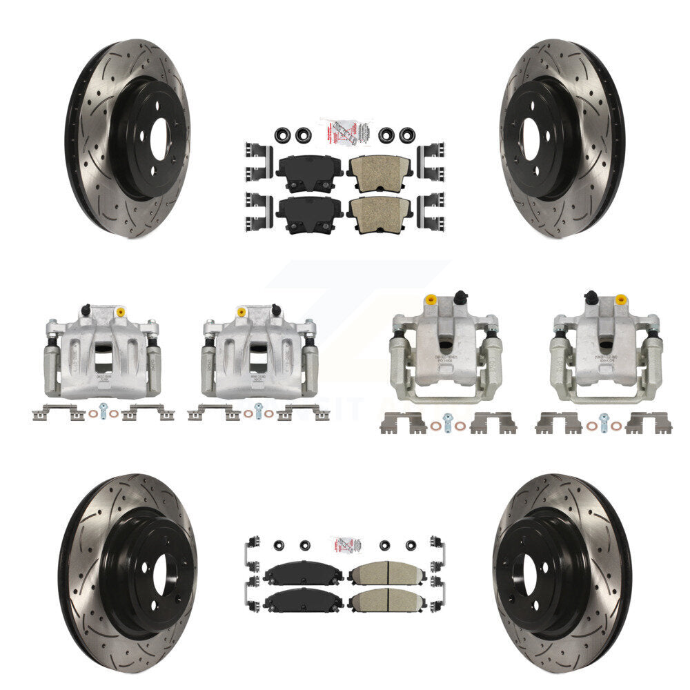 Transit Auto KCD-100978N Disc Brake Kit for 2011 Dodge Charger - Front and Rear product image