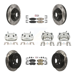 Transit Auto KCD-100981N Disc Brake Kit for 2011-2014 Subaru Impreza, Subaru Forester - Front and Rear product image