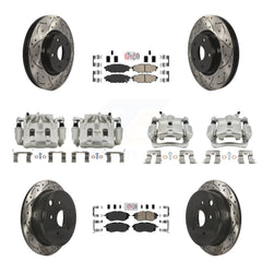 Transit Auto KCD-100984N Disc Brake Kit for 2015-2019 Subaru WRX - Front and Rear product image