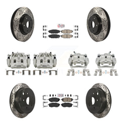 Transit Auto KCD-100985N Disc Brake Kit for 2015-2019 Subaru WRX - Front and Rear product image