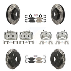 Transit Auto KCD-100986N Disc Brake Kit for 2015-2019 Subaru WRX - Front and Rear product image