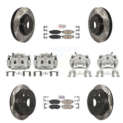 Transit Auto KCD-100987N Disc Brake Kit for 2015-2019 Subaru WRX - Front and Rear product image