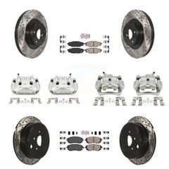 Transit Auto KCD-100989N Disc Brake Kit for 2008-2013 Subaru WRX, Subaru Impreza, Subaru Forester - Front and Rear product image