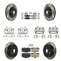 Transit Auto KCD-100990N Disc Brake Kit for 2008 Subaru Impreza - Front and Rear product image