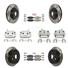 Transit Auto KCD-100993N Disc Brake Kit for 2008-2013 Subaru WRX, Subaru Impreza, Subaru Forester - Front and Rear product image