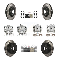 Transit Auto KCD-100994N Disc Brake Kit for 2007-2012 Lexus ES350, Toyota Camry, Toyota Avalon - Front and Rear product image