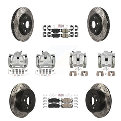 Transit Auto KCD-100997N Disc Brake Kit for 2007-2012 Lexus ES350, Toyota Camry, Toyota Avalon - Front and Rear product image